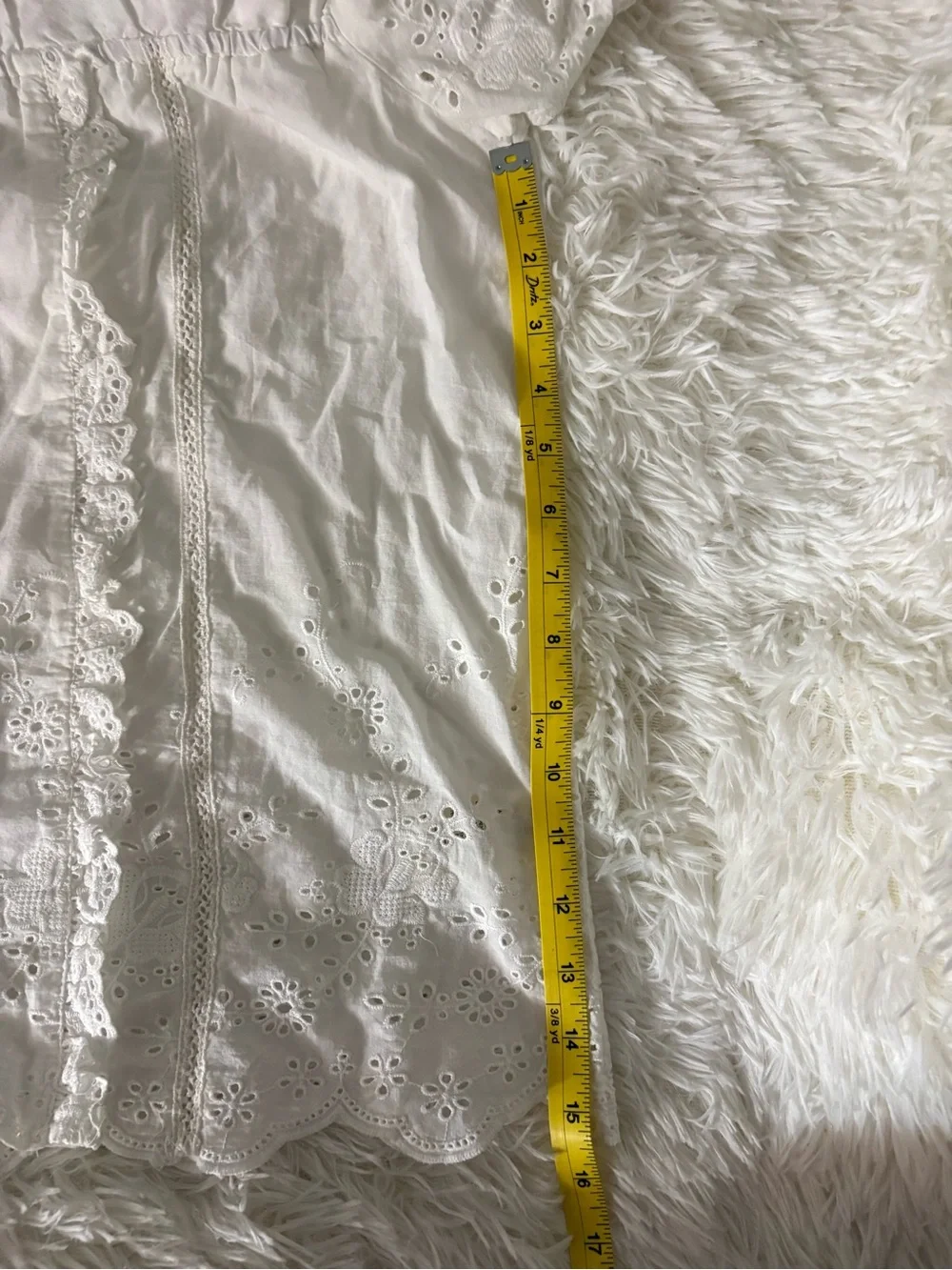 Anthropologie breathable white